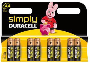 Duracell Simply AA (8 pz)