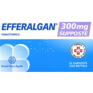Bristol-Myers Squibb Efferalgan 300mg 10 supposte