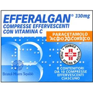 Bristol-Myers Squibb Efferalgan 330mg 20 compresse effervescenti