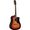Eko Chitarra elettroacustica Ranger CW-EQ Brown Sunburst
