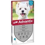 Elanco Advantix Spot-On per cani 4-10 kg (6 pipette)