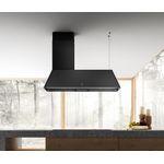 Elica Ikona Maxxi Pure Nero 120cm
