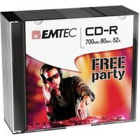 Emtec CD-R 80 Min (10 pcs)
