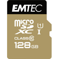 Emtec MicroSDXC Classe 10 Gold+ 128GB (ECMSDM128GXC10GP)