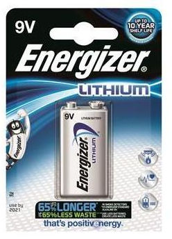 Energizer Lithium 9V (1 pz)