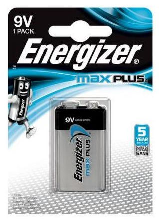 Energizer Max Plus 9V (1 pz)