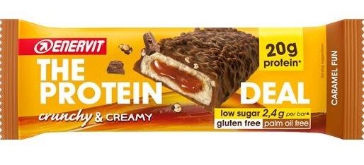 Enervit The Protein Deal Barretta 55g Caramel Fun