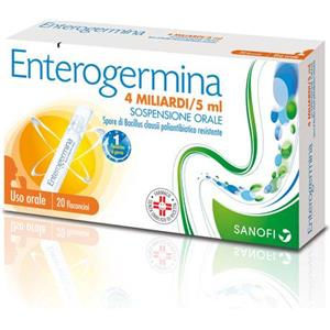 Sanofi Enterogermina 4 miliardi 20 flaconcini