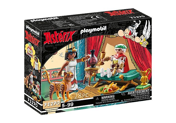 Playmobil Asterix Cesare e Cleopatra