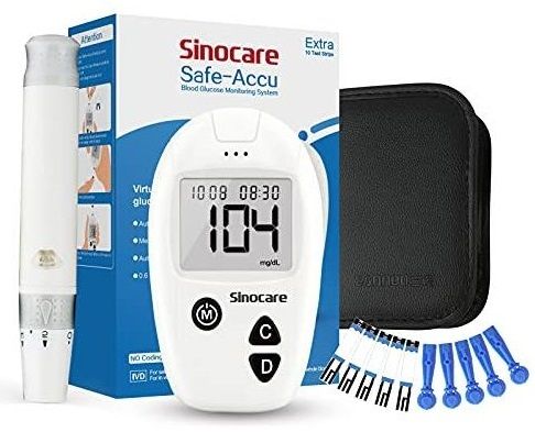 Sinocare Glucometro Safe-Accu