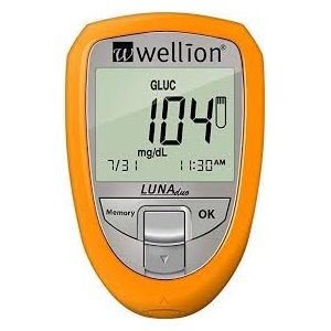 Wellion Glucometro Luna Duo