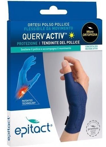 Epitact Querv Active Tendinite del Pollice Tutore Destro S