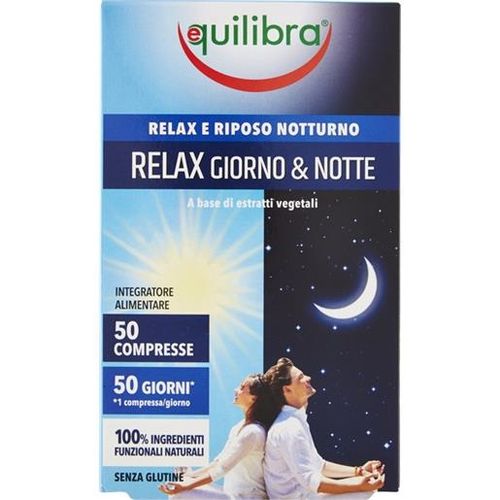 Equilibra Relax Giorno e Notte Compresse 50 compresse