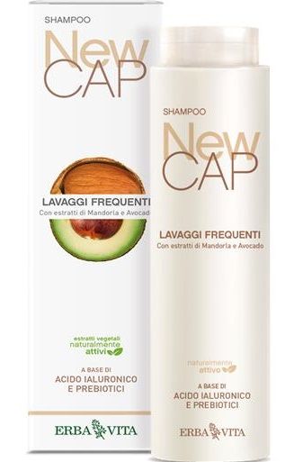 Erba Vita New Cap Shampoo Lavaggi Frequenti 250ml