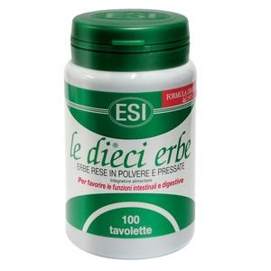 Esi Le Dieci Erbe Tavolette 40 tavolette