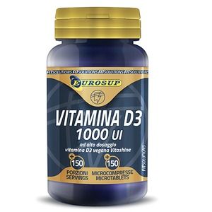 Eurosup Vitamina D3 1000UI 150 compresse
