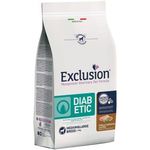 Exclusion Diabetic Adult Medium/Large Cane (Maiale Sorgo e Piselli) - secco 12kg
