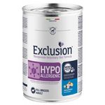 Exclusion Hypoallergenic Adult All Breeds Cane (Pesce e Patate) - umido 400g