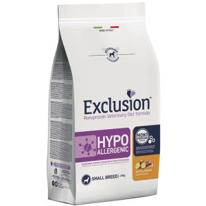 Exclusion Diet Hypoallergenic Small Breed (Anatra e Patate) - secco 2 kg