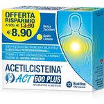 F&F Acetilcisteina Act 600 Plus Bustine 12 bustine