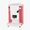 Faber Slot Plast Bianco/Corallo
