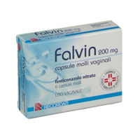 Recordati Falvin 6 capsule vaginali molli 200mg