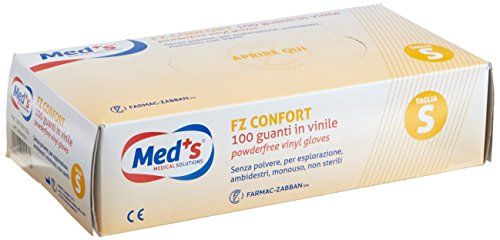 Farmac Zabban Guanti in vinile senza polvere