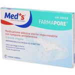 Farmac Zabban Meds Farmapore Medicazione Adesiva Sterile Impermeabile 10x15cm