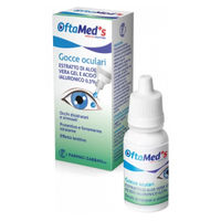 Farmac Zabban Oftamed's Gocce Oculari Aloe e Acido Ialuronico