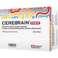Farmaceutici Damor Cerebrain Forte Flaconcini 12 flaconcini