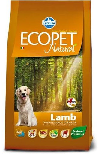 Farmina Ecopet Natural Adult Medium Cane (Agnello) - secco