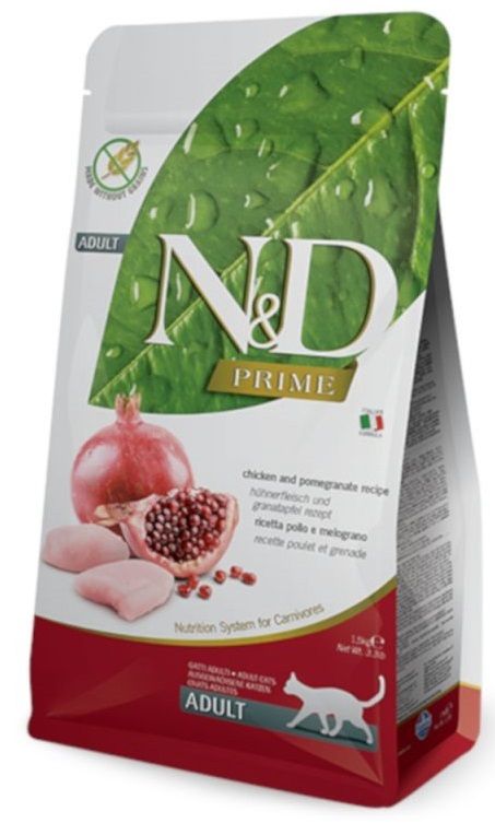 Farmina N&D Prime Adult Gatto (Pollo Melograno) - secco 5kg