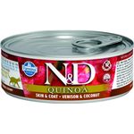 Farmina N&D Quinoa Skin & Coat Gatto (Cervo) - umido 80g