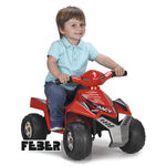 Feber Quad Elettrico Racy Rosso