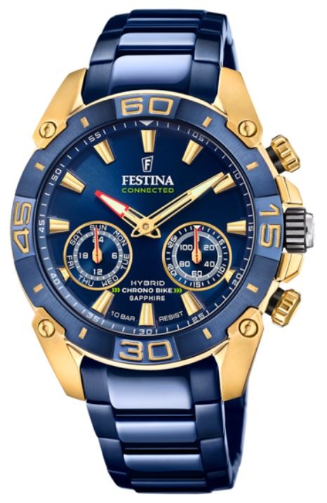 Festina Connected Watch Blu / Oro