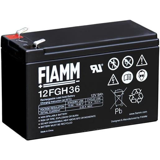 Batteria al piombo Fiamm 12V-9AH - FIM 12FGH36 - Elmax - Materiale