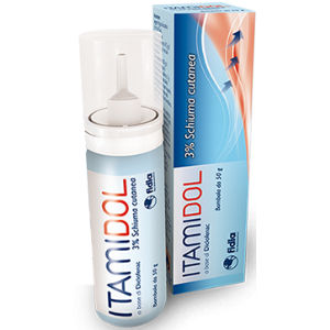 Fidia Itamidol 3% schiuma cutanea 50g