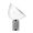 Flos Taccia lampada LED da tavolo Argento