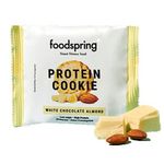 Foodspring Biscotto Proteico 50g Cioccolato Bianco e Mandorle