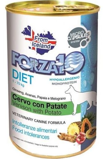 Forza 10 - Patè Diet Con Cervo E Patate 400g | Moby Dick - Foto 6