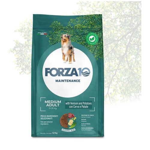 Forza10 Maintenance Adult Medium Cane (Cervo e Patate) - secco 12Kg