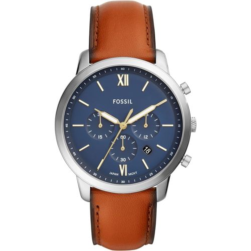 Fossil Neutra Chrono Acciaio/Blu