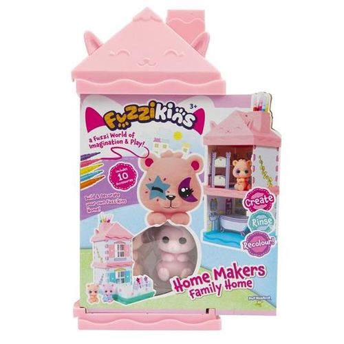 Fuzzikins Casette Colora Cuccioli Casa Dolce Casa