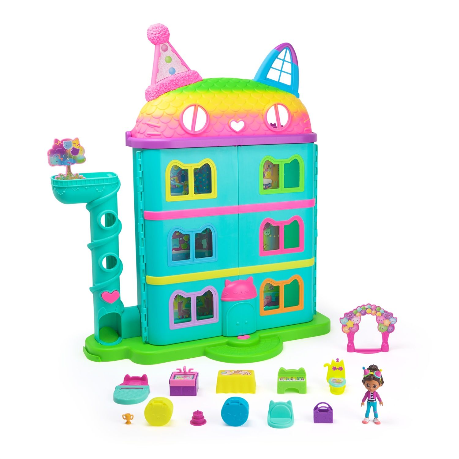 KidKraft Set da Giardino Bimbi Tavolo, Panchine e Ombrellone - Legno unisex (bambini