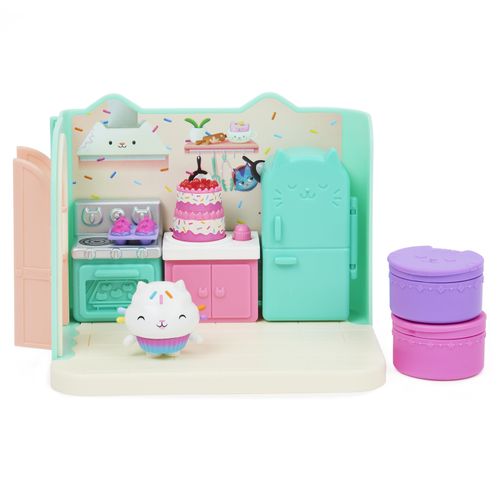 Gabby's Dollhouse Playset Mini Stanze La Cucina di Gattino Dolcetto
