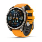 Garmin Fenix 8 47mm Amoled Spark Orange/grafite