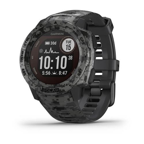 garmin instinct solar graphite camo