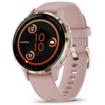Garmin Venu 3S Dust Rose & Soft Gold cinturino in silicone