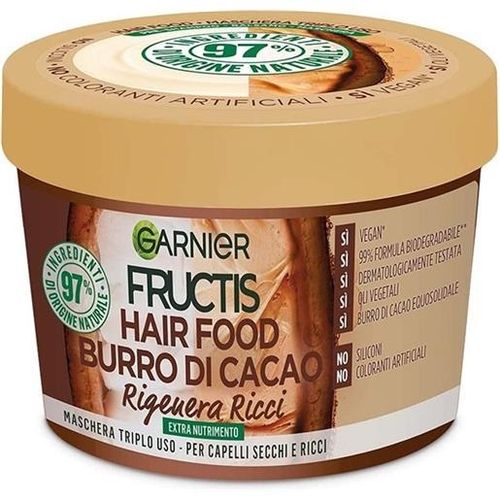 Garnier Hair Food Burro di Cacao Rigenera Ricci Maschera 390ml