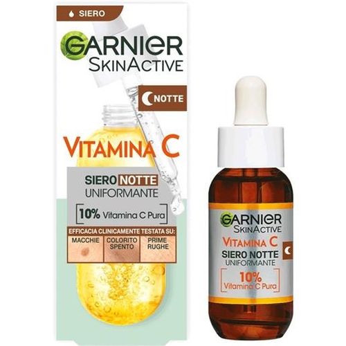 Garnier Skinactive Siero Notte Uniformate Vitamina C 30ml